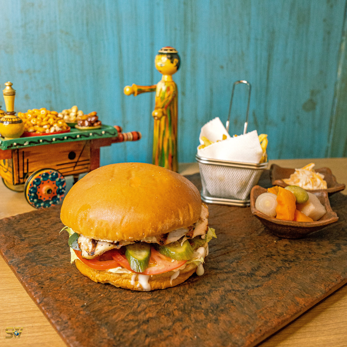 Jalapeno Chicken Burger