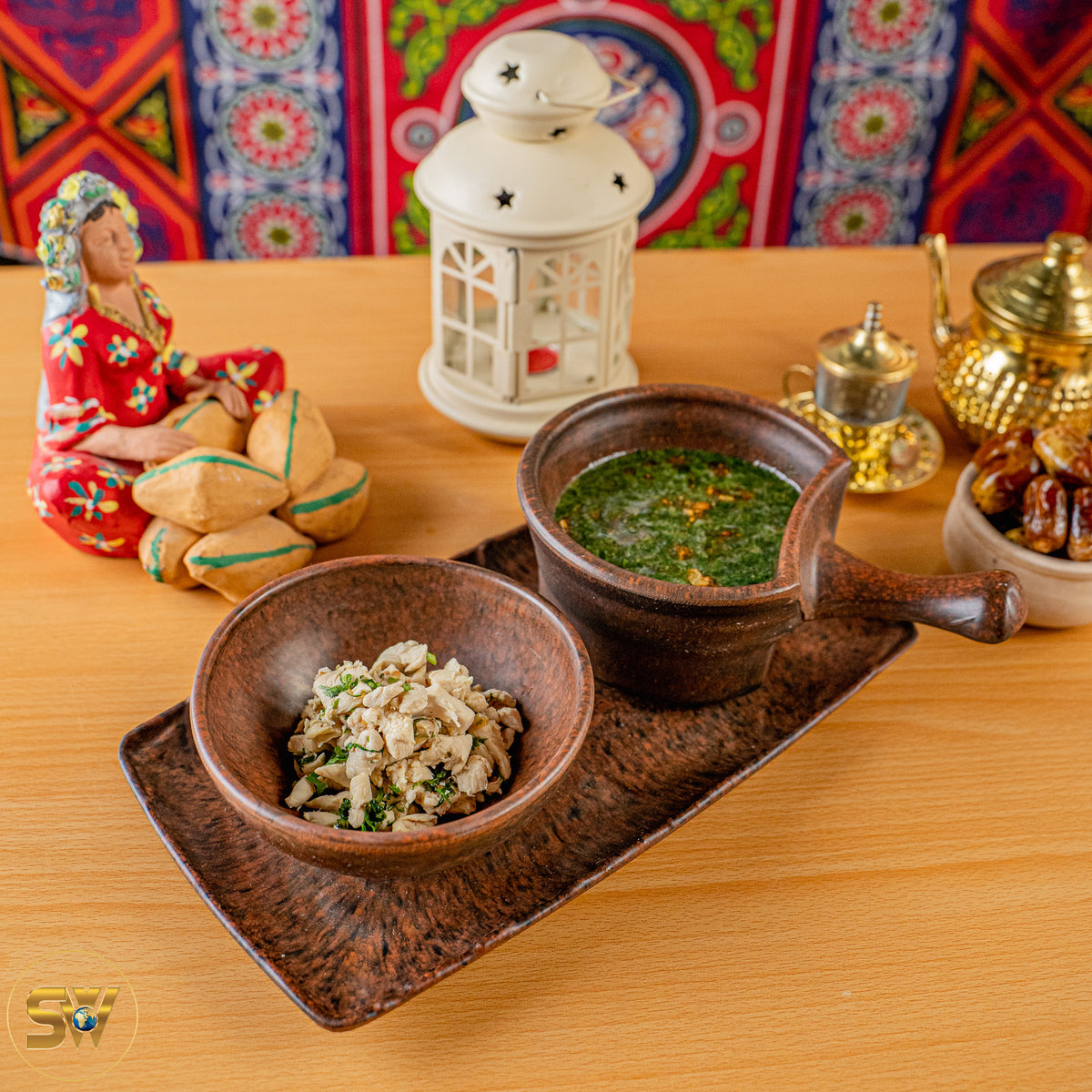 Molokhia with Chicken