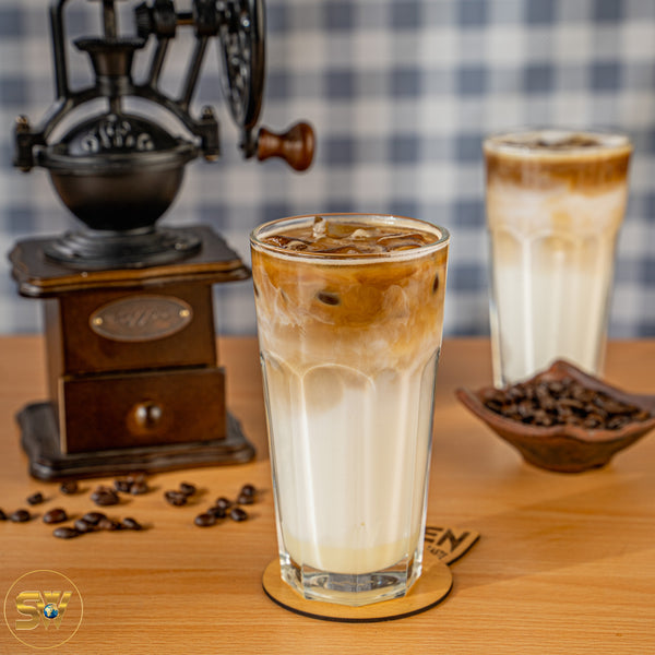 Flavored Iced Latte