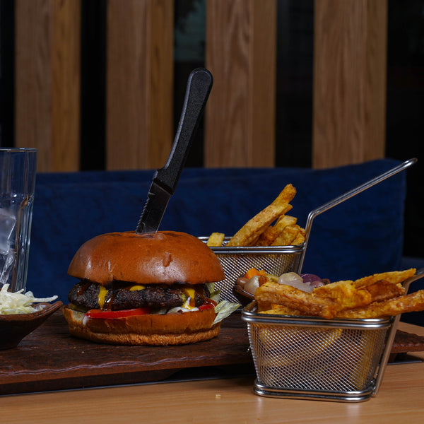 Blue Cheese Double Beef Burger